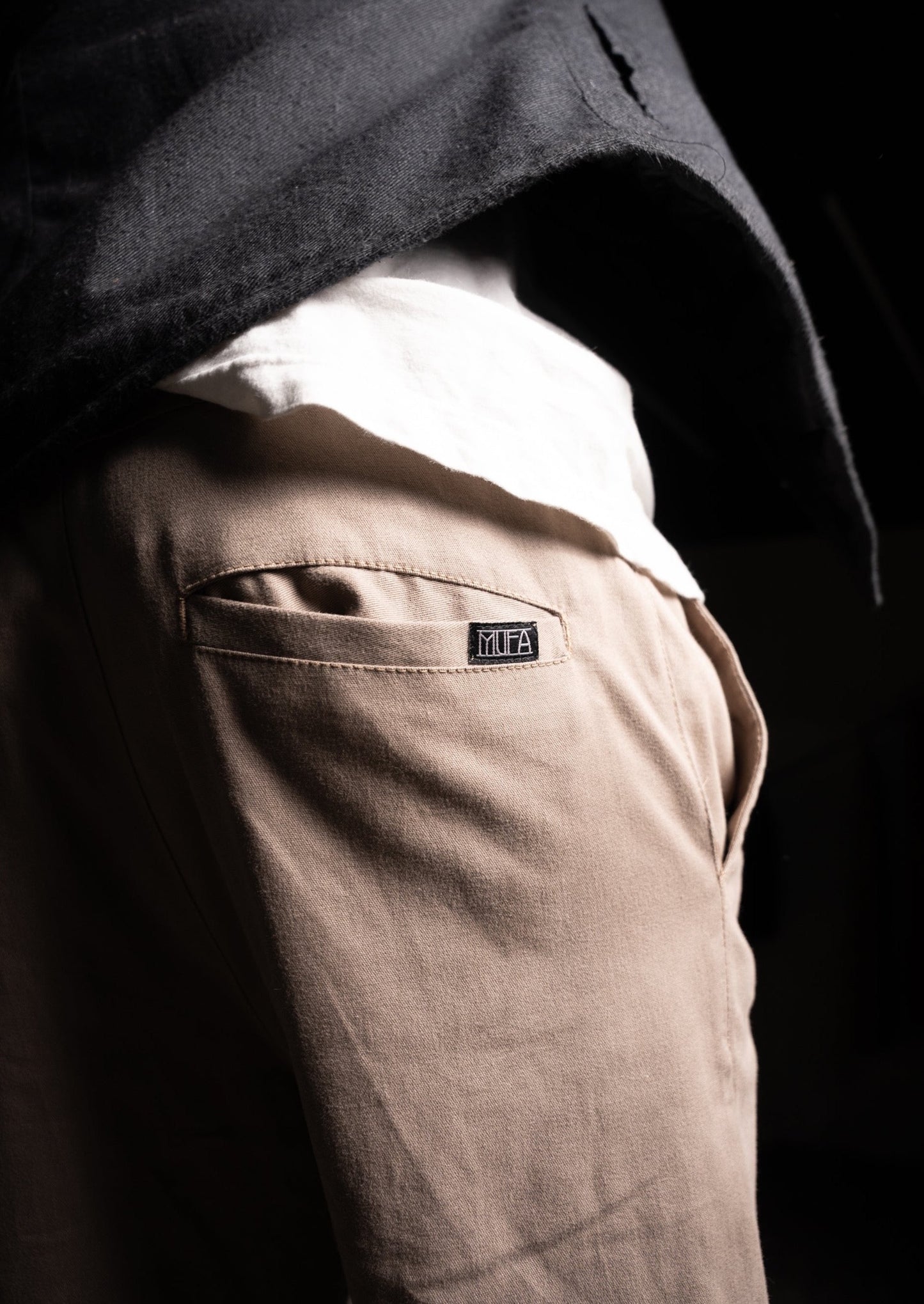 Calça Lenny Chino (Kahki) - Mufa Brand