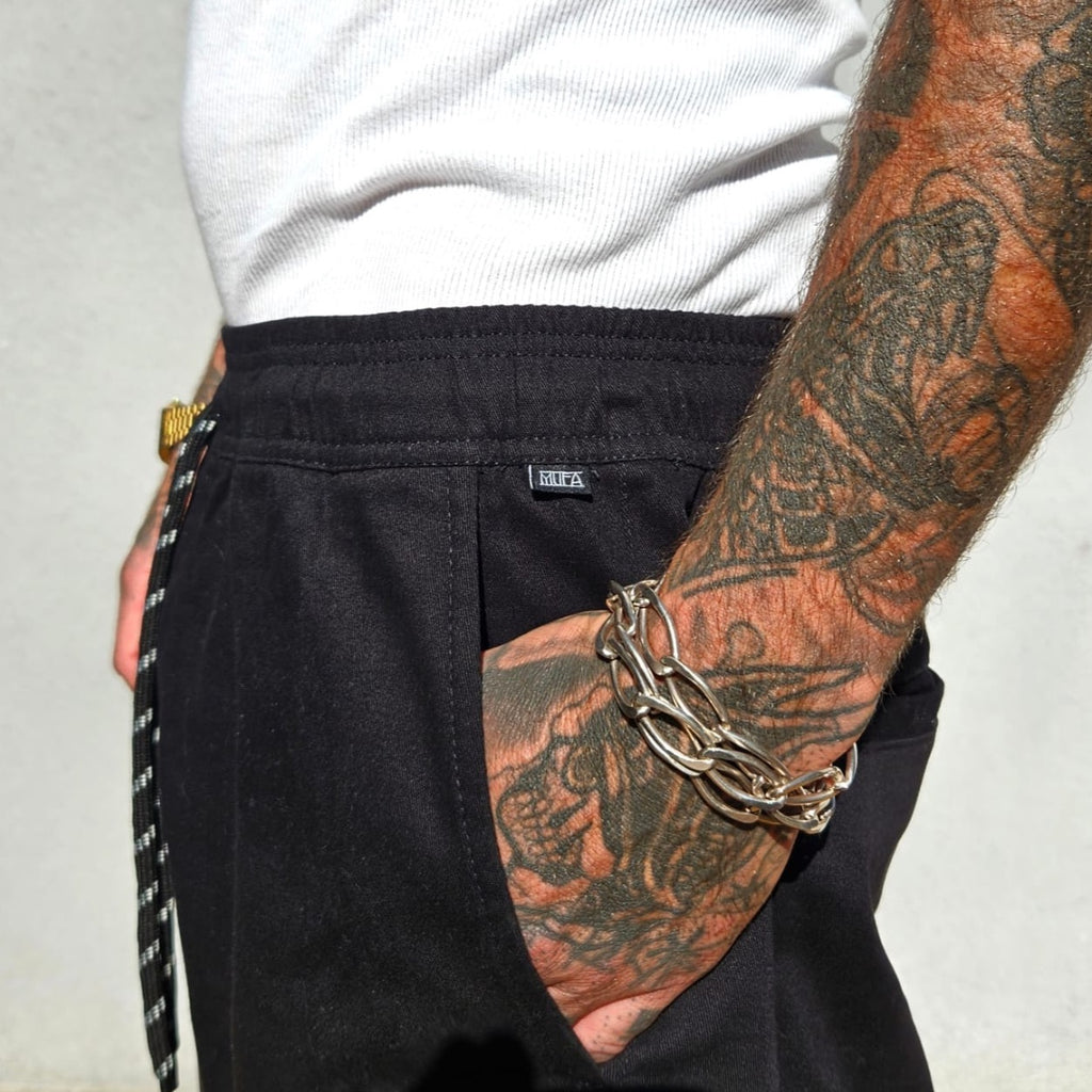 Calça Lenny Chino (Preto) - Mufa Brand