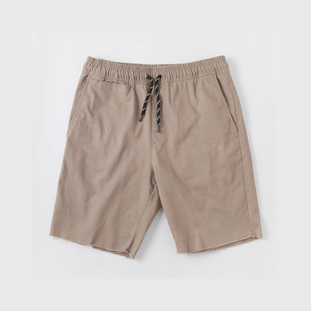 Lenny Chino Shorts (Khaki) - Mufa Brand