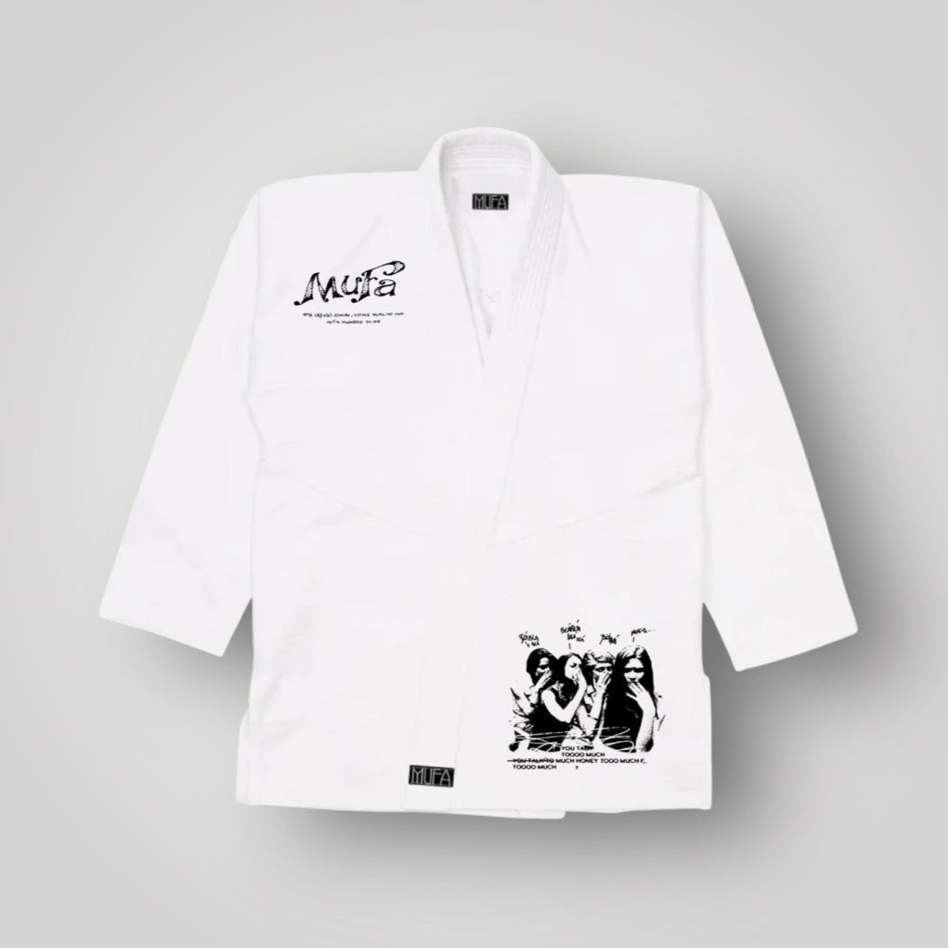 Kimono Mufa Knowledge (Branco) - Mufa Brand