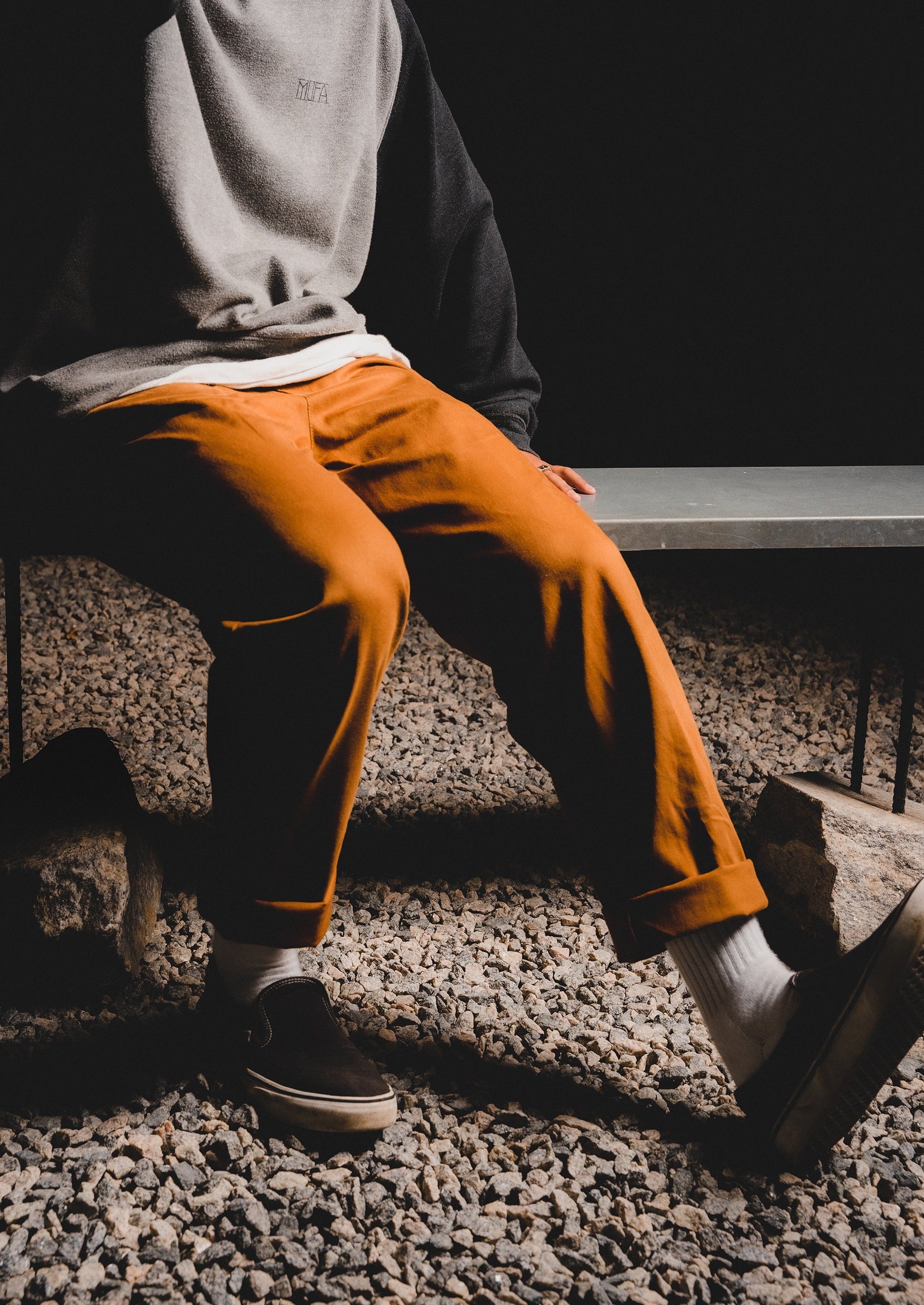 Calça Lenny Chino (Marrom) - Mufa Brand