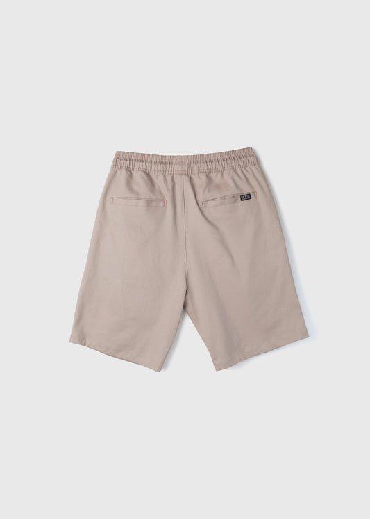 Lenny Chino Shorts (Khaki) - Mufa Brand