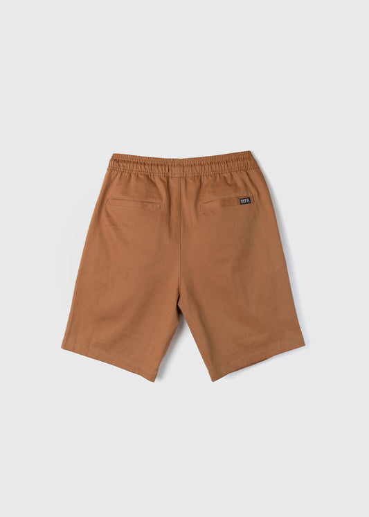 Lenny Chino Shorts (Marrom) - Mufa Brand